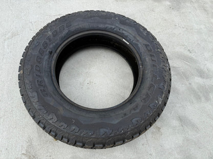 (1) 255/70/18 Bridgestone Dueler A/T tire Tundra Sequoia 113T M+S 255/70R18 NEW