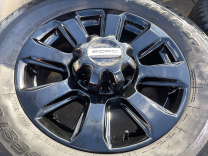 20" Ford F-250 F-350 Platinum OEM rims wheels 10103 tires BRIDGESTONE A/T NEW