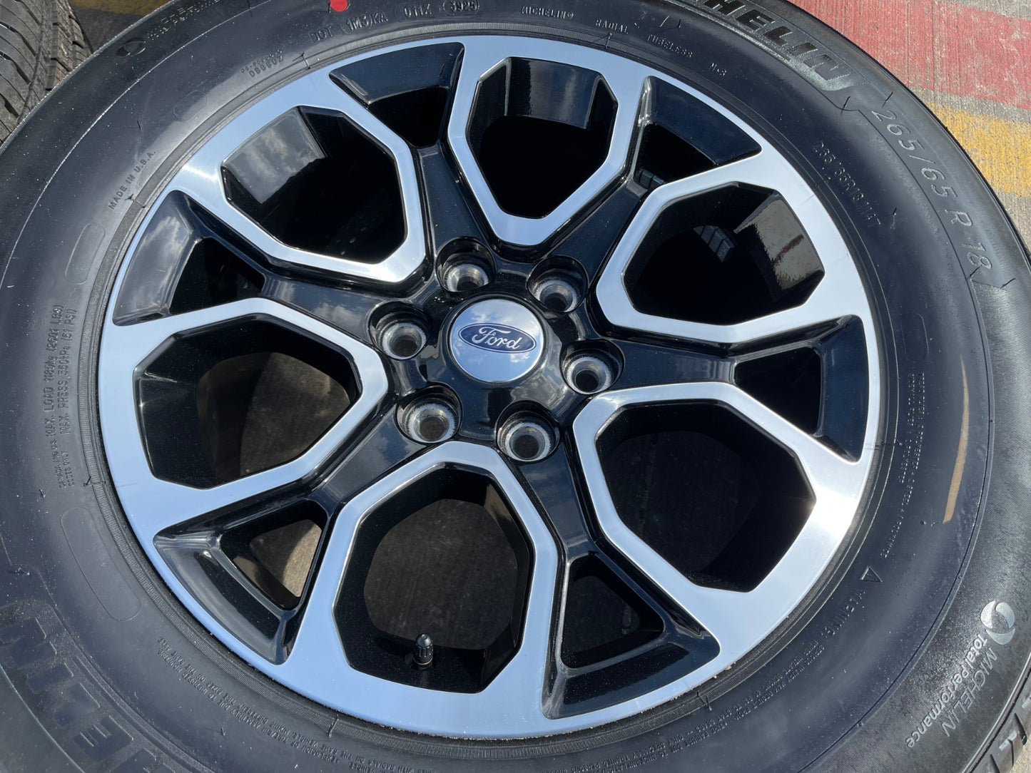18" Ford F-150 OEM rims wheels 10438 Expedition 2024 2025 2026 2027 MICHELIN NEW