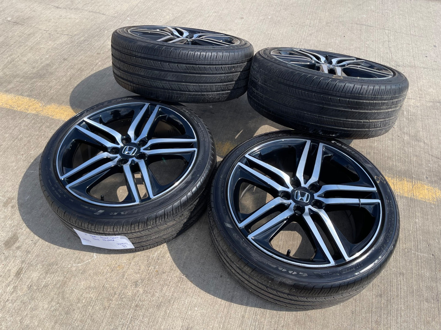 19" Honda Accord OEM Sport wheels rims 64083 SET GOODYEAR