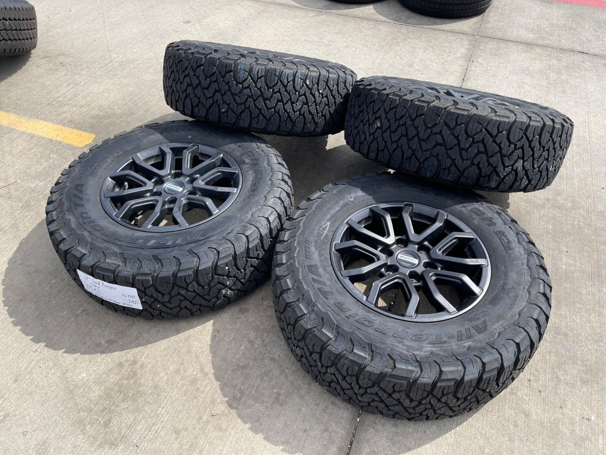 17" Ford Ranger RAPTOR wheels rims 10586 OEM tires Bronco BFG KO3 A/T SET