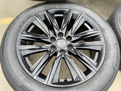 22" Cadillac Escalade OEM wheels rims 95028 4869 GMC Sierra BRIDGESTONE SET