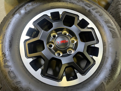 17" Toyota Tacoma 4Runner TRD OEM 10638 wheels rims 2024 2025 2026 2027 BFG A/T