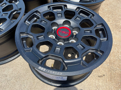 18" Toyota Tundra TRD BBS FORGED OEM black 95458 wheels rims Sequoia NEW