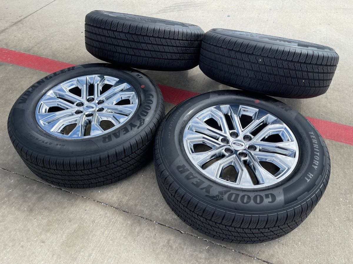20" Ford F-150 LARIAT OEM 10619 rims wheels Expedition SET GOODYEAR NEW