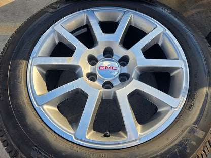 20" GMC Sierra Yukon DENALI OEM wheels rims 5699 5644 MICHELIN DEFENDER LTX M/S2