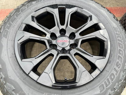 20" Chevy Tahoe Silverado OEM 14090 95417 wheels rims tires BRIDGESTONE A/T NEW