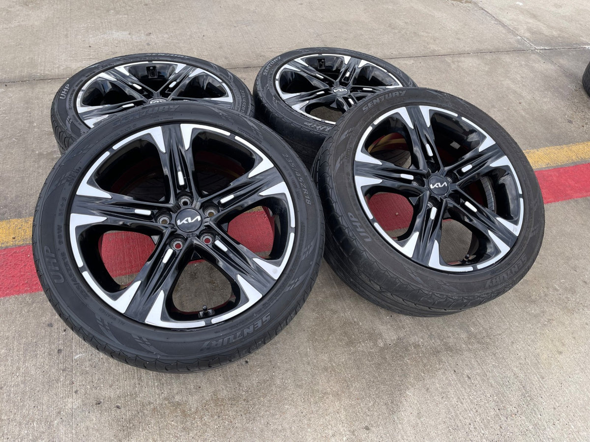 18" Kia K4 K5 OEM wheels rims 71027 Sonata Stinger Forte SET 2024 2025 2026 SET