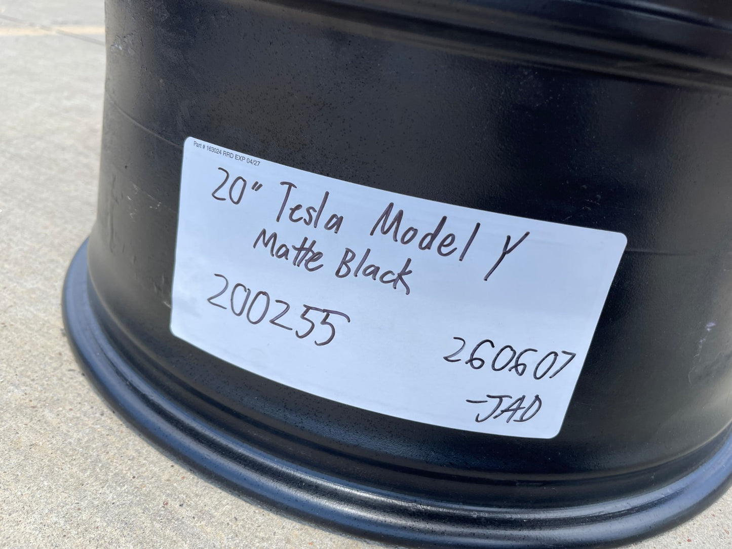 20" 20x9.5 Tesla Model Y OEM INDUCTION 96965 wheel rim 2021 2022 2023 2024 2025
