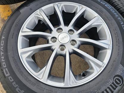 17" Jeep Cherokee wheels OEM rims Compass Renegade 9201 9202 tires