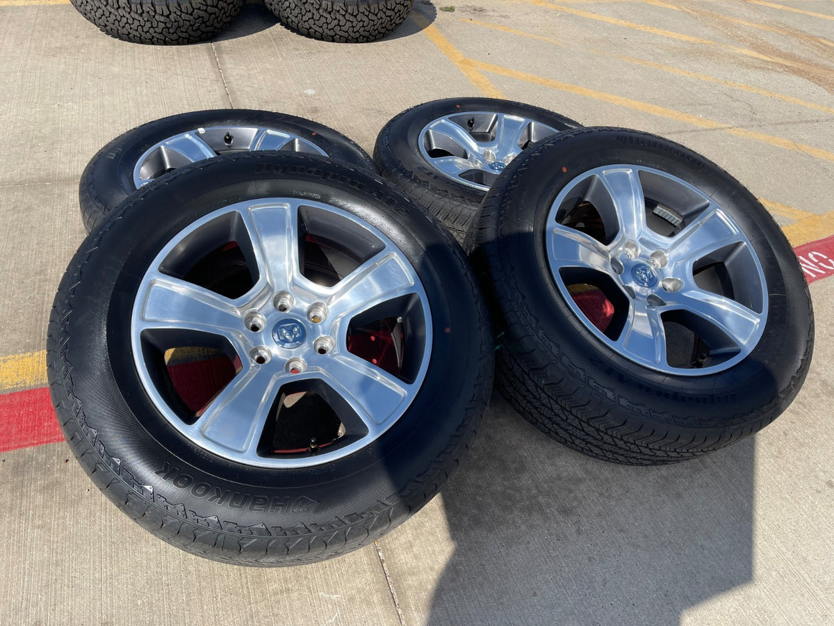 20" Dodge Ram 1500 OEM LIMITED 2676 2723 wheels rims 2025 2026 2027 HANKOOK NEW