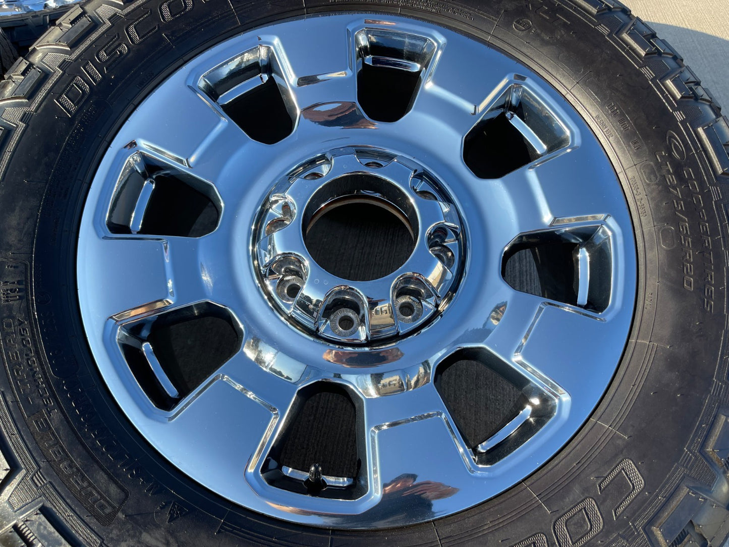 20" Ford F-250 F-350 OEM KING RANCH 10295 25085 10552 chrome wheels rims tires