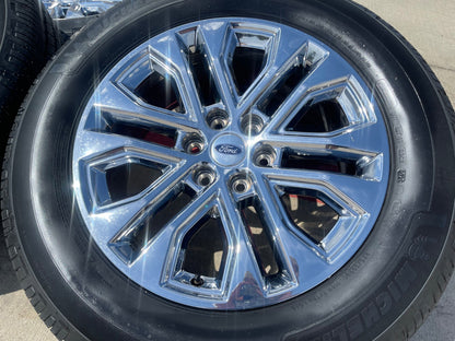 (1) 20" Ford F-150 LARIAT OEM 10619 CHROME rim wheel Expedition 2025 2026 2027