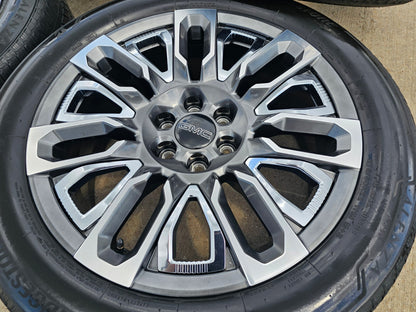 22" GMC Yukon Chevy Tahoe Escalade OEM 95486 wheels rims 2022 2023 2024 2025