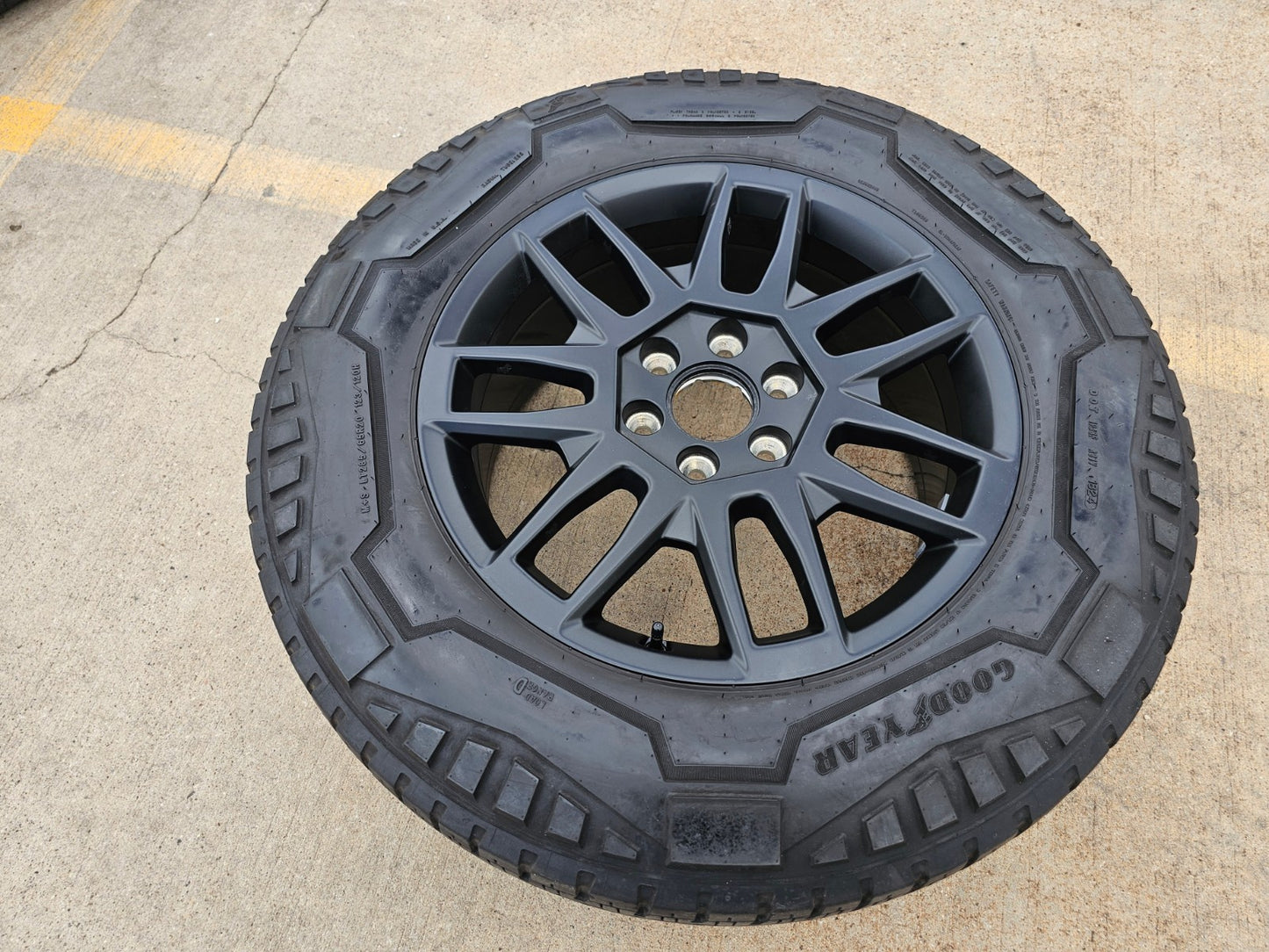 (1) 20" Tesla Cyber Truck OEM 94166 wheel rim 2024 2025 2026 2027 Cybertruck