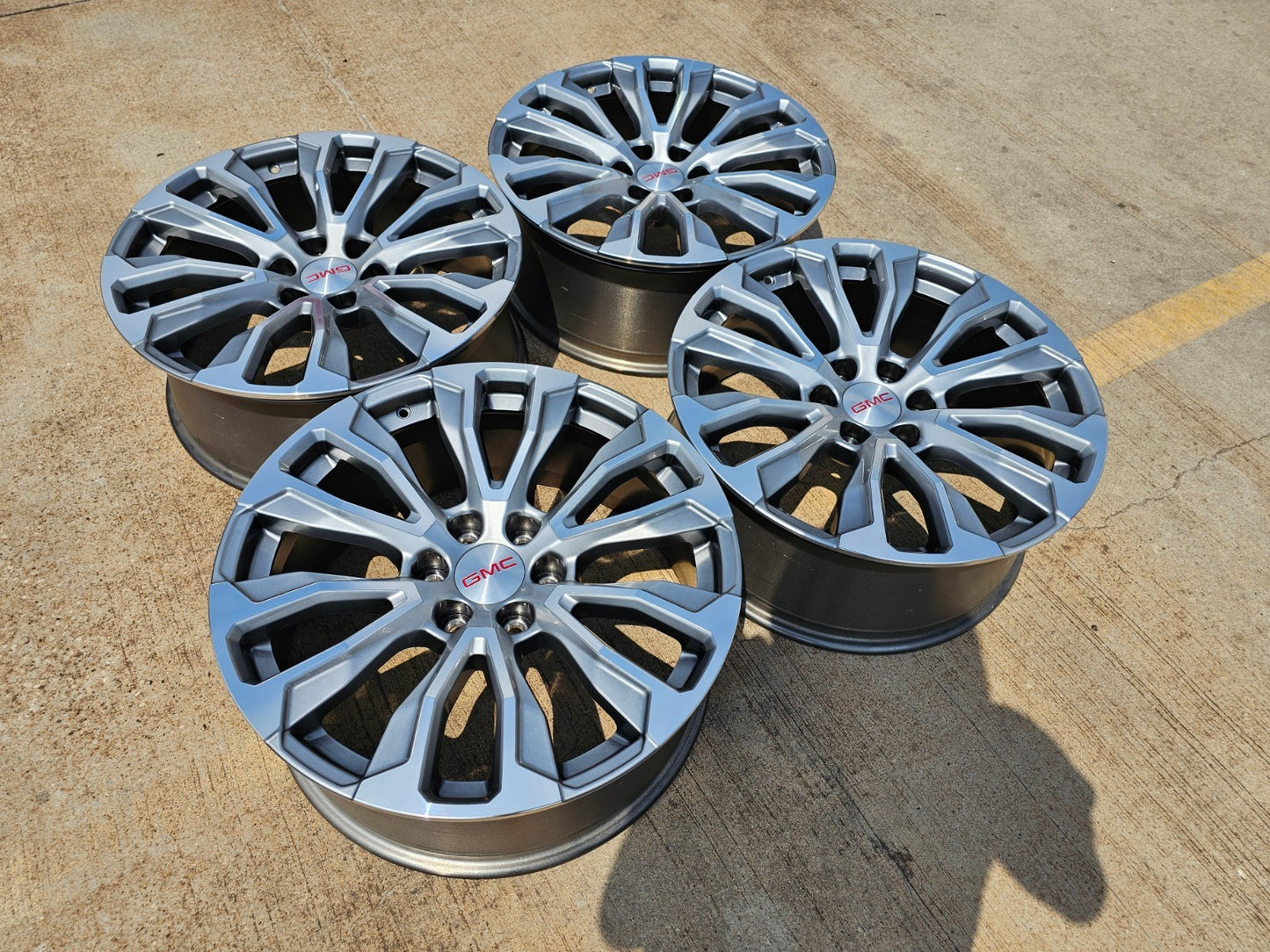 22" GMC Yukon Sierra DENALI OEM wheels rims 14025 97000 NEW