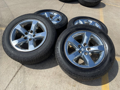 20" Dodge Ram 1500 OEM wheels rims 2267 CHROME 5x139 tires HANKOOK