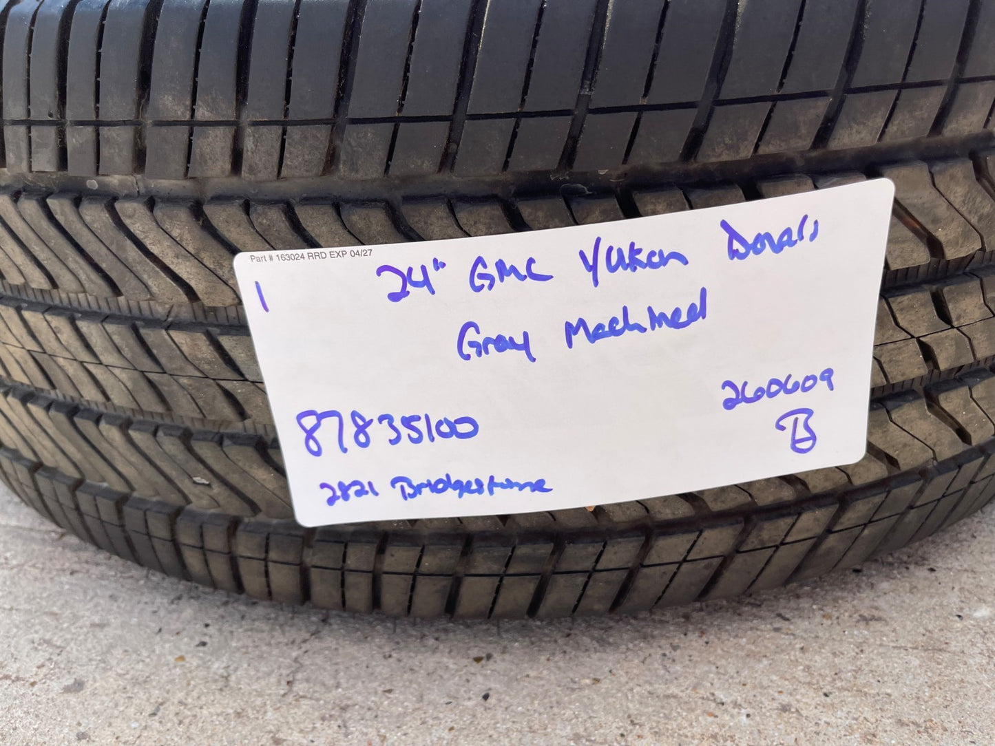 22" GMC Yukon Sierra DENALI wheel rim Tahoe (1) OEM RIM# 87835100 FITS 2005-2027