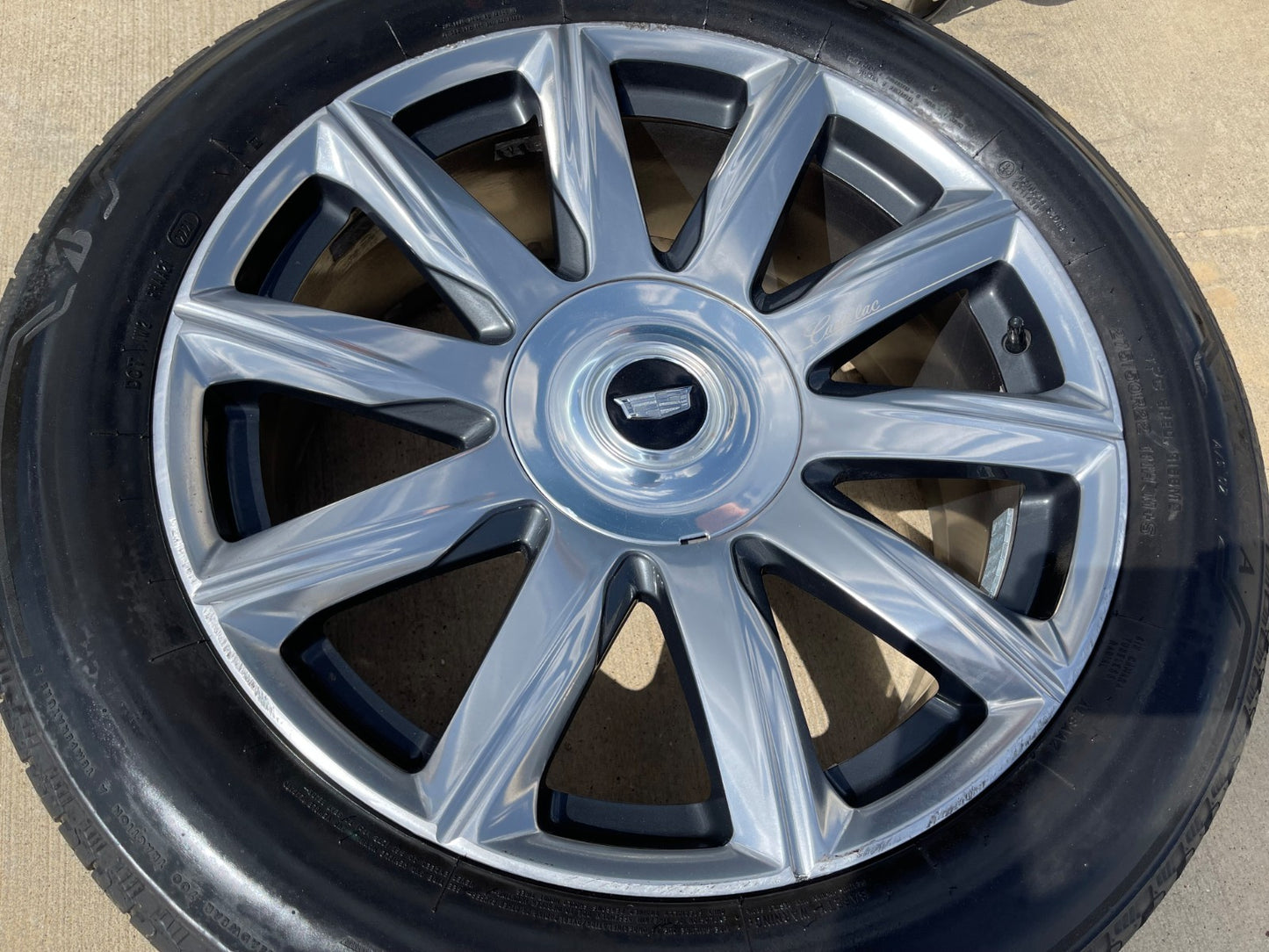 22" Cadillac Escalade Platinum OEM 4874 95078 wheel rim 2022 2023 2024 2025 2026