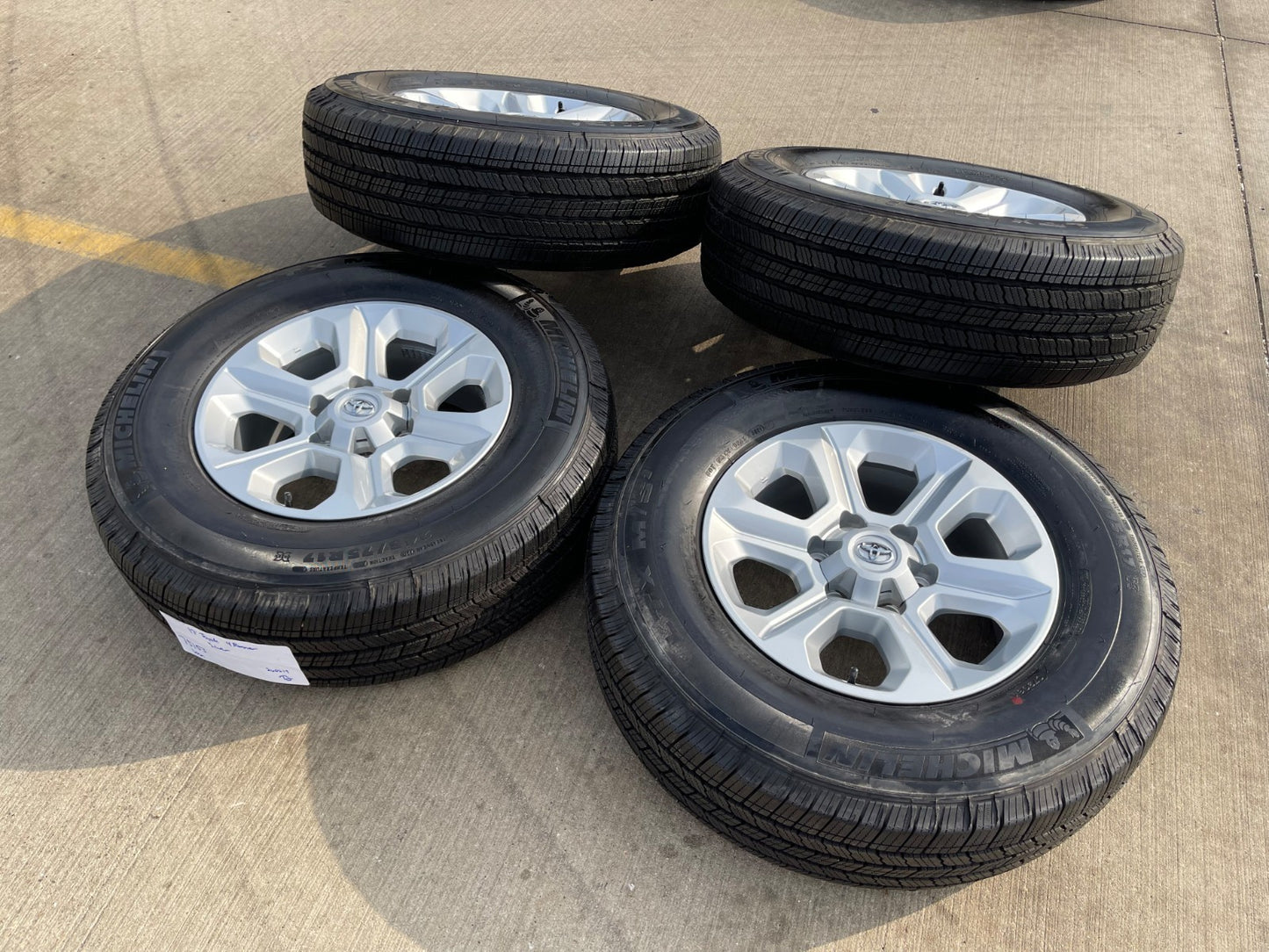 17" 4Runner Toyota Tacoma OEM wheels rims 75153 FJ MICHELIN DISCOUNTED