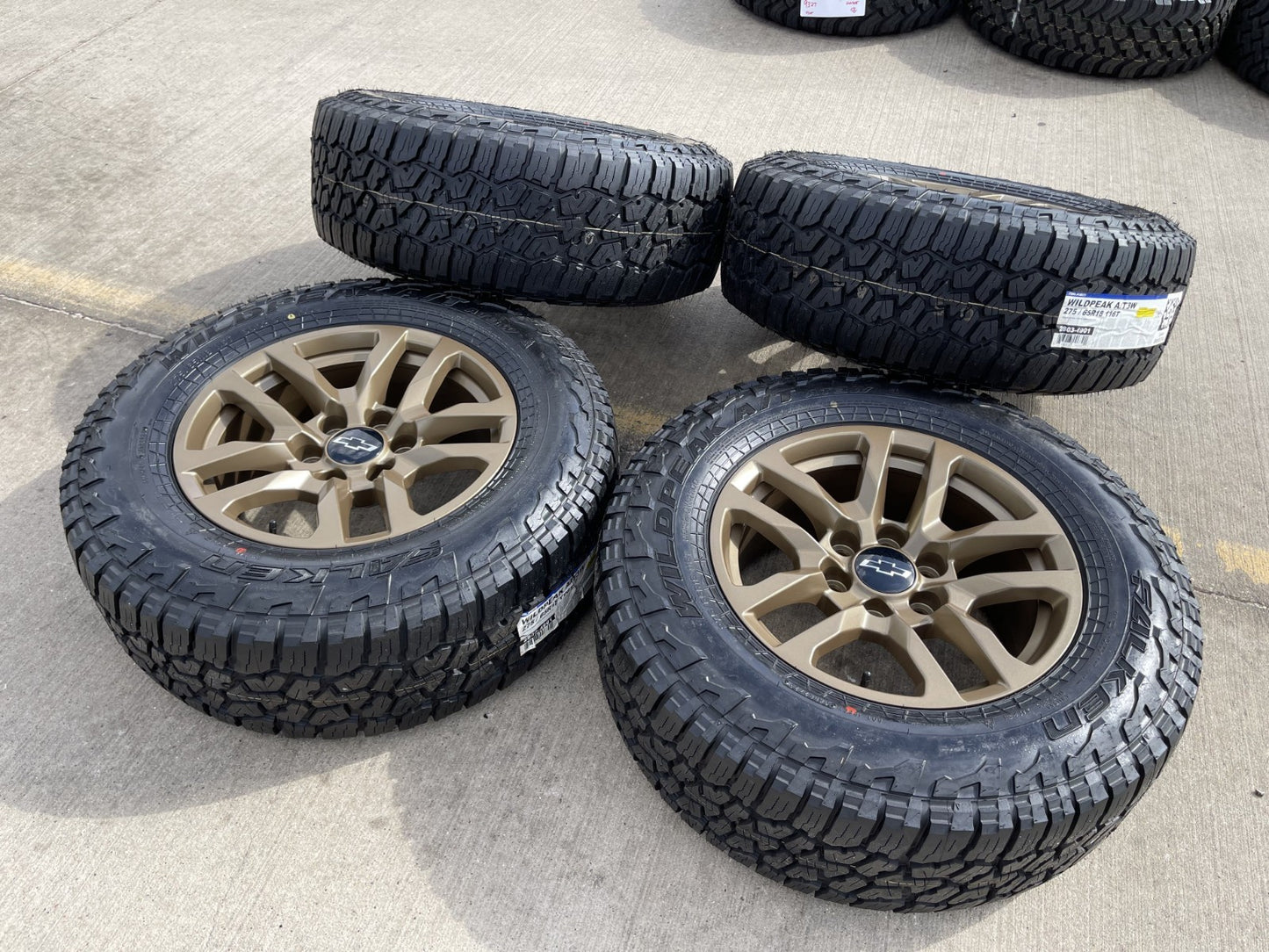 18" Chevy Silverado Suburban Tahoe OEM 5912 wheels rims Yukon Sierra FALKEN NEW