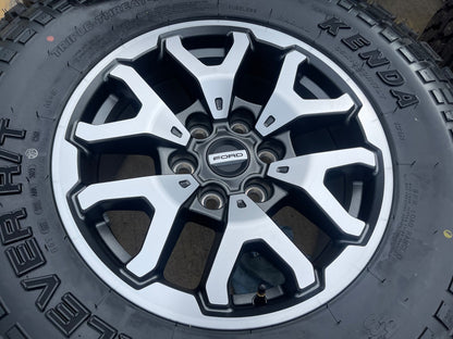 17" Ford F-150 Raptor Bronco OEM 95353 rims wheels SET KENDA R/T 35" NEW