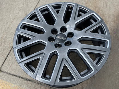 24" GMC Yukon Sierra DENALI OEM wheel rim 2023 2024 2025 2026 2027 NEW