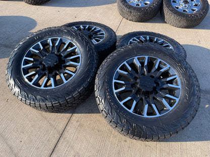 20" GMC Sierra Chevy Silverado 2500 3500 OEM Replica wheels rims NITRO 34" NEW