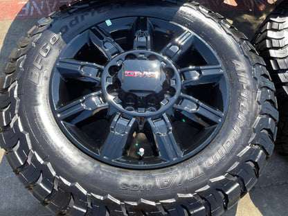 20" GMC Sierra AT4X 2500 3500 OEM 14137 5963 wheels rims Silverado BFG KO3 NEW