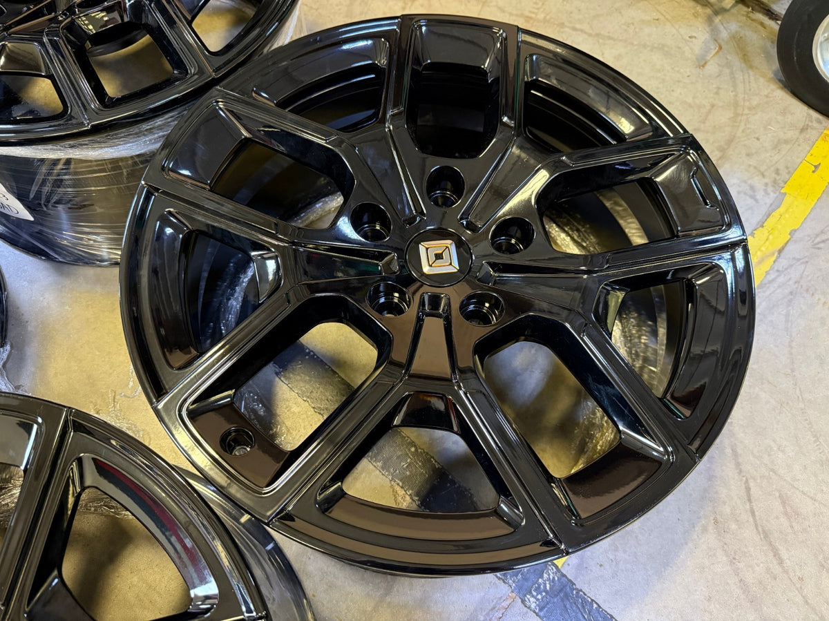 20" Rivian R1T R1S OEM wheels rims black 2022 2023 2024 2025 2026 2027 SET NEW