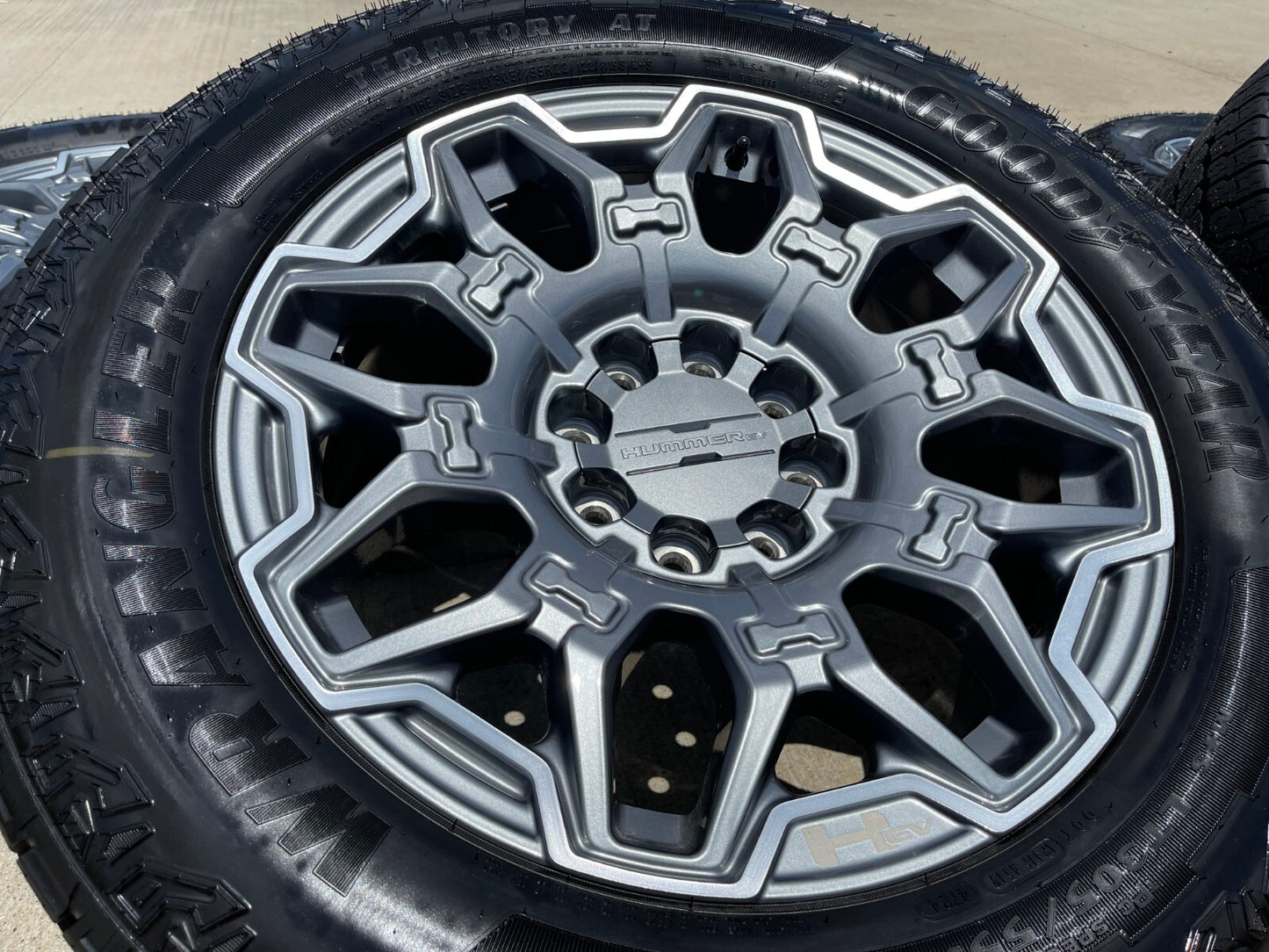 22" Hummer EV HEV 2500 OEM 8x165 14094 wheels rims 2022 2023 2024 2025 2026 NEW