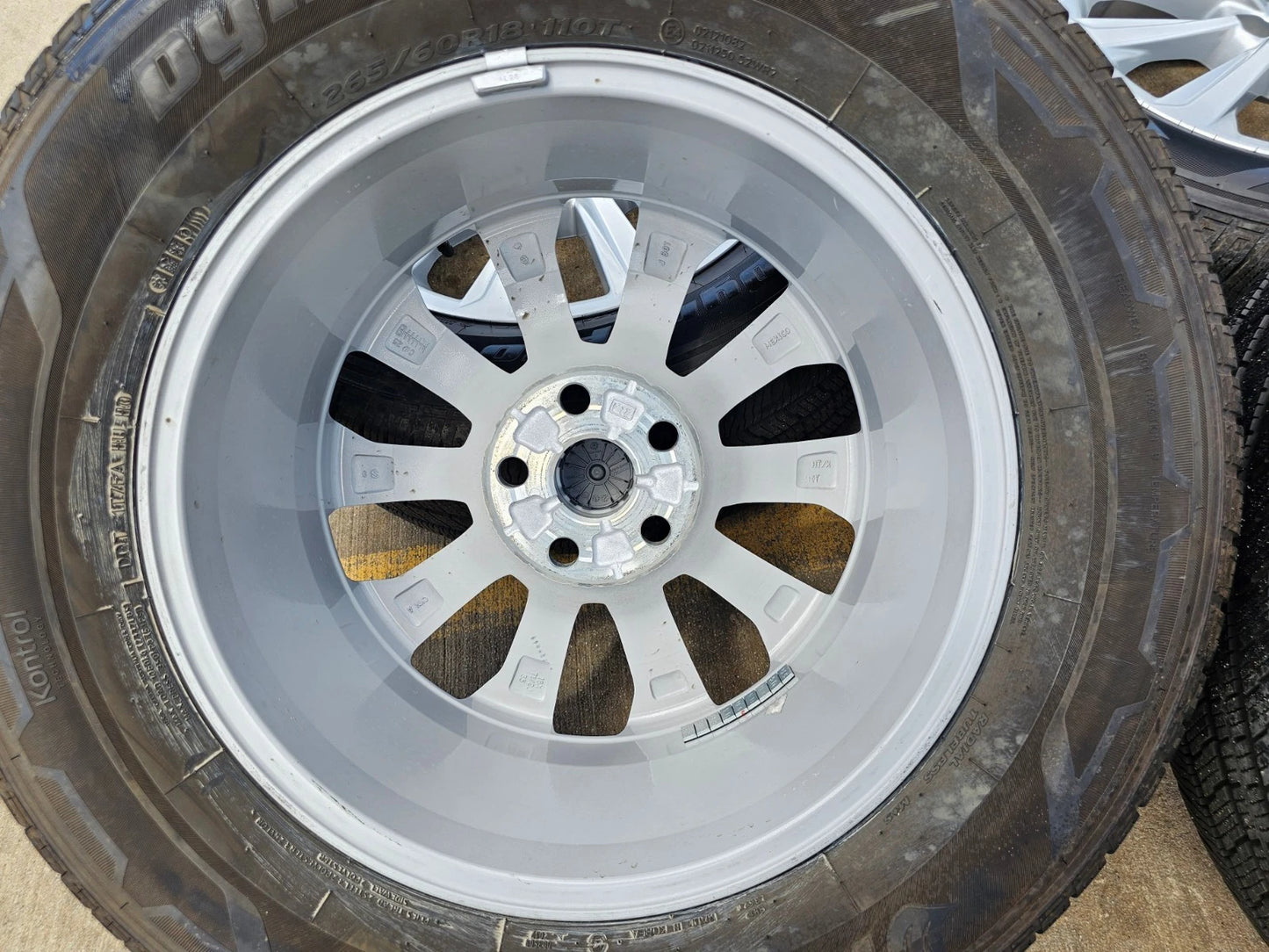 18" Toyota Grand Highlander OEM wheels rims tires Lexus TX350 2024 2025 NEW
