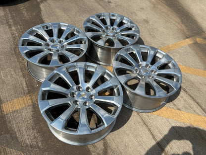 22" Chevy Silverado High Country OEM 5922 wheels rims Tahoe 2022 2023 2024 2025