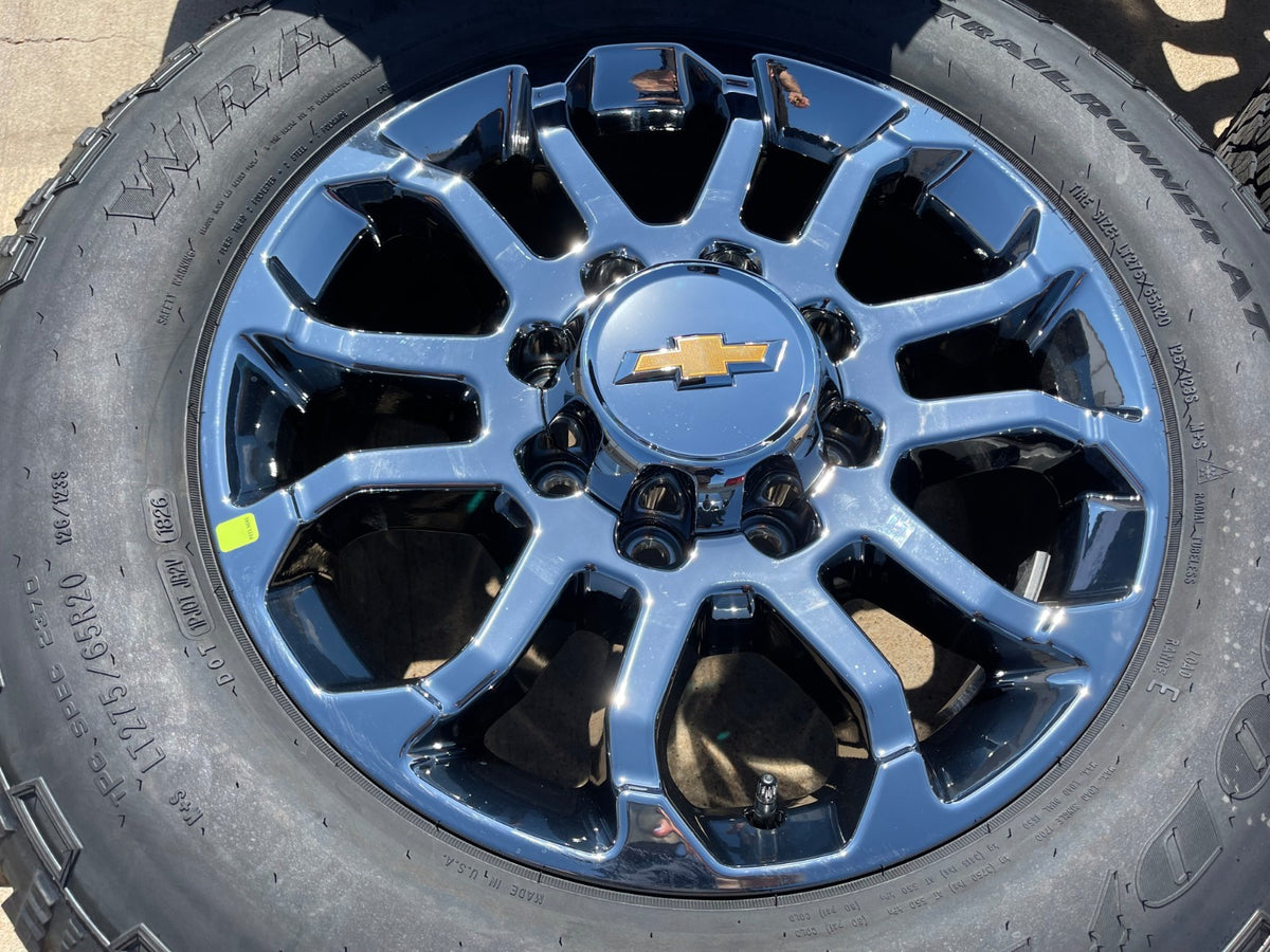 20" Chevy Silverado ZR2 GMC Sierra CHROME 2500 3500 OEM 95685 wheels rims NEW