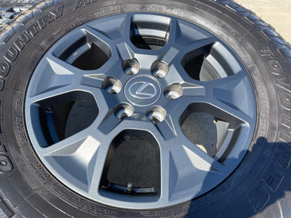 18" Lexus GX550 OEM wheels rims Toyota Land Cruiser Tundra Sequoia TOYO A/T3