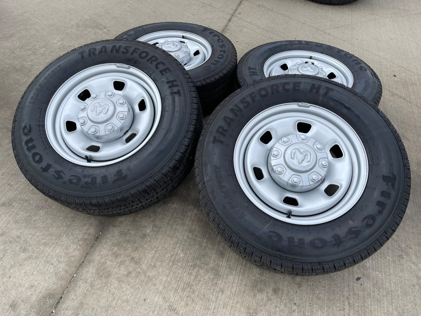17" Ram 2500 3500 Laramie Power Wagon OEM 2497 wheels rims 2024 2025 2026 NEW