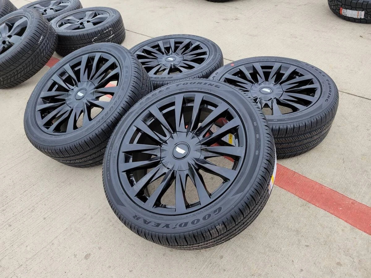 22" Cadillac Escalade OEM Black wheels rims 4873 95026 Tahoe Silverado NEW