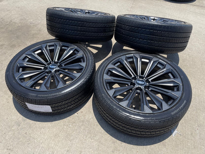 24" Cadillac Escalade V PLATINUM OEM wheels rims tires 2024 2025 2026 2027 SET