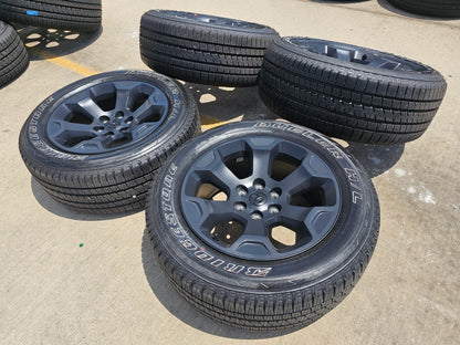 20" Dodge Ram 1500 OEM Laramie Black 2680 wheels rims tires 2024 2025 2026 NEW