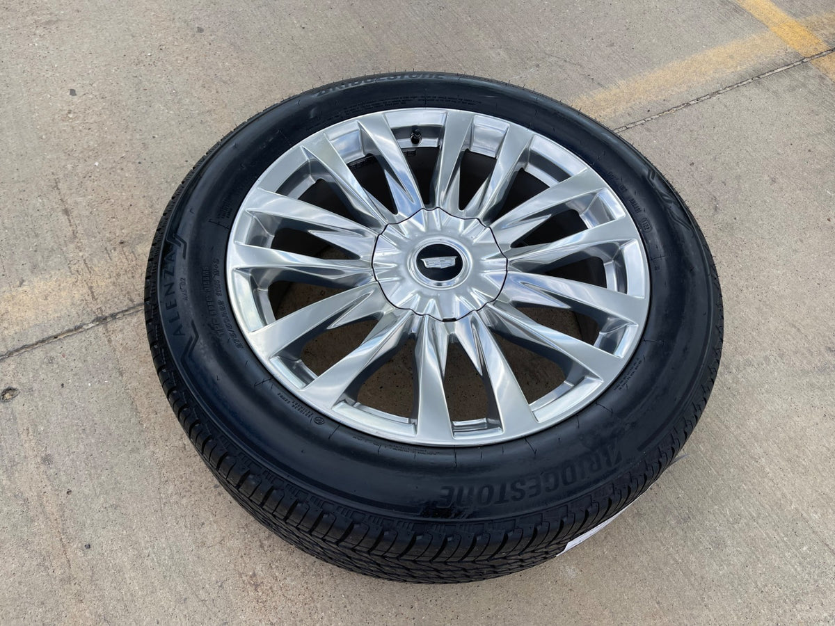 22" Cadillac Escalade Platinum OEM wheel rim 95026 4873 tire spare single