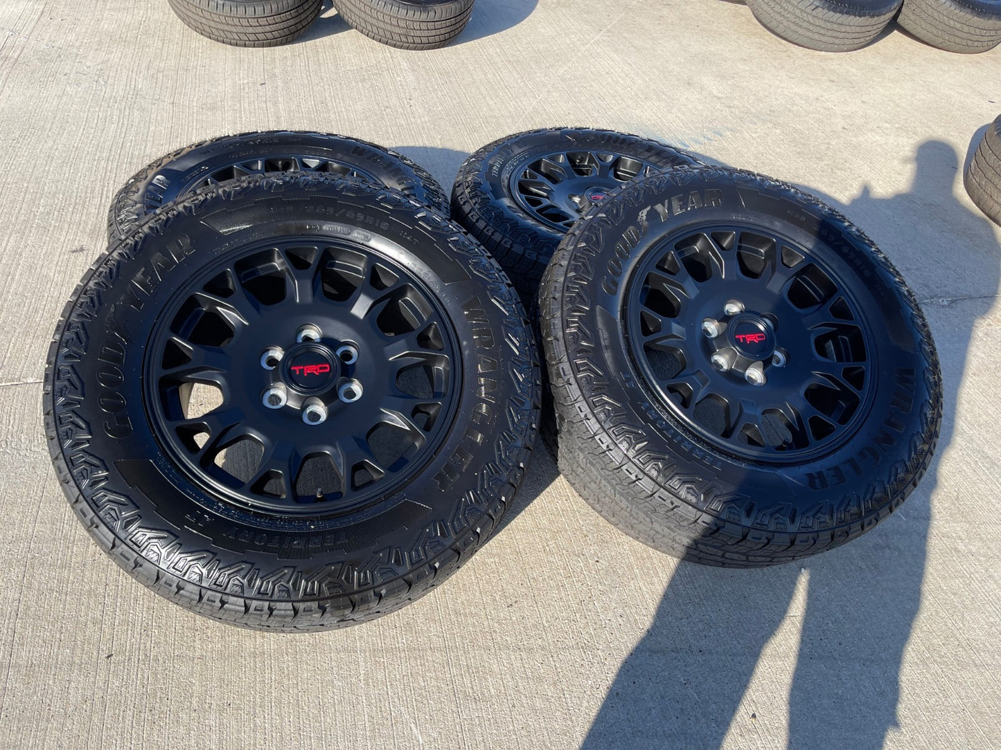 18" Toyota Tacoma 4Runner TRD Pro OEM 95973 wheels rims 2025 2026 GOODYEAR NEW