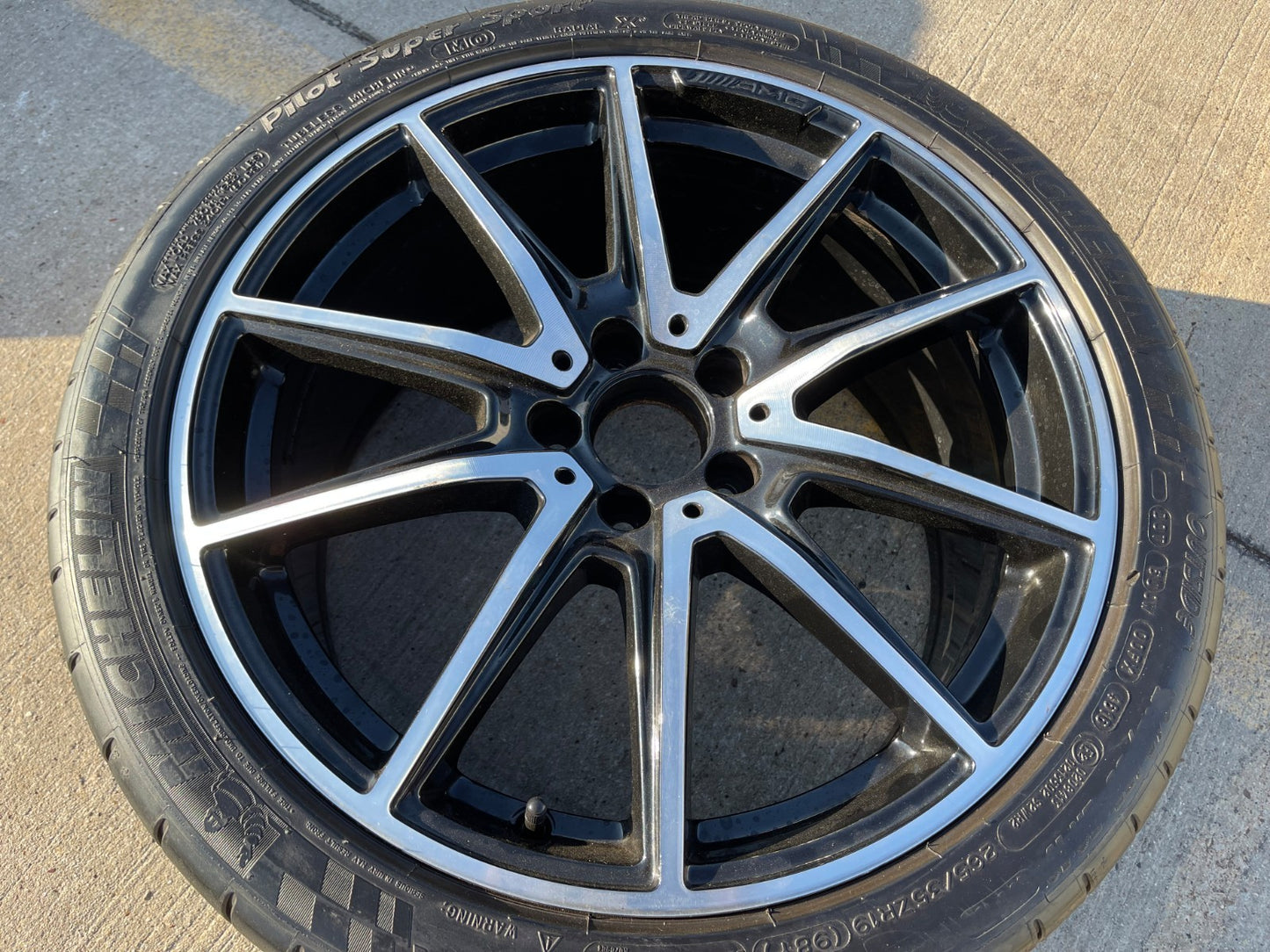19x9 19" Mercedes GT AMG OEM 85476 wheel rim FRONT 2016 2017 2018 2019 2020 2021
