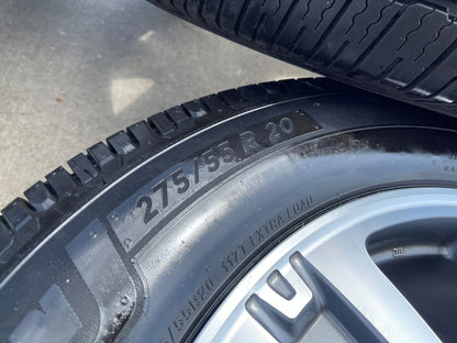 20" Toyota Tundra PLATINUM OEM 75159 SET wheels rims 5x150 tires MICHELIN