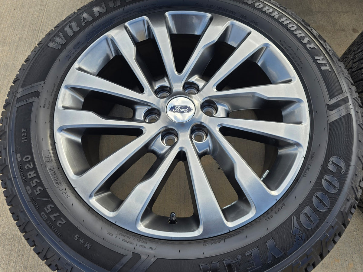 20" Ford Expedition F-150 OEM rims wheels 10144 SET Limited GOODYEAR DISCOUNTED