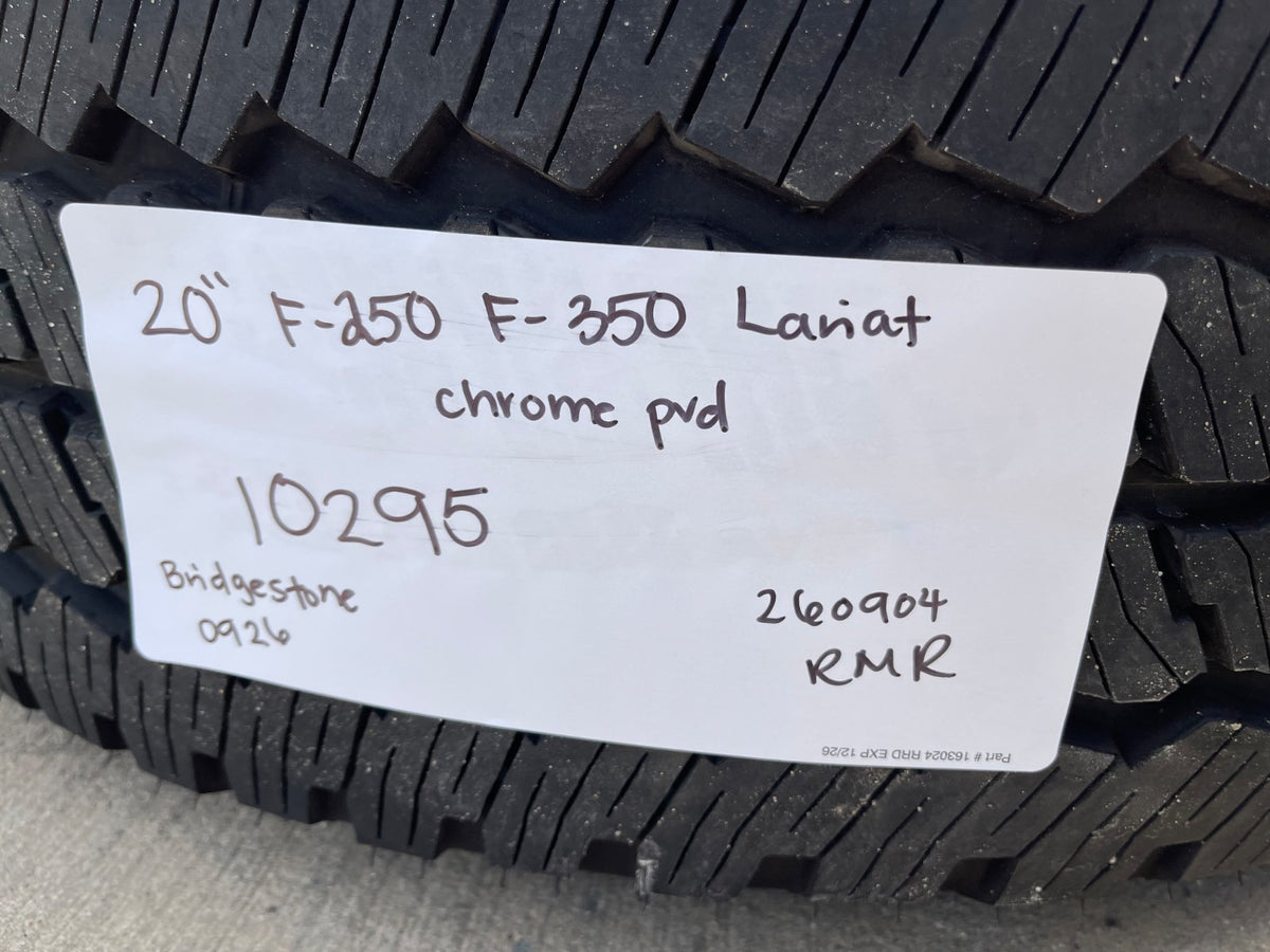 20" Ford F-250 F-350 OEM KING RANCH 10295 25085 10552 chrome wheels rims SET NEW