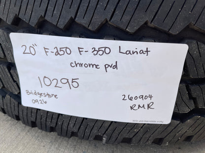 20" Ford F-250 F-350 OEM KING RANCH 10295 25085 10552 chrome wheels rims SET NEW