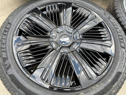 24" Cadillac Escalade IQ DEEP SPACE EV OEM wheels rims Hummer 2500 2026 2027 NEW