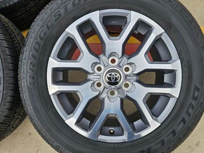 20" Toyota Tundra TSS TRD OEM wheels rims tires 95359 Sequoia 2022 2023 2024 NEW