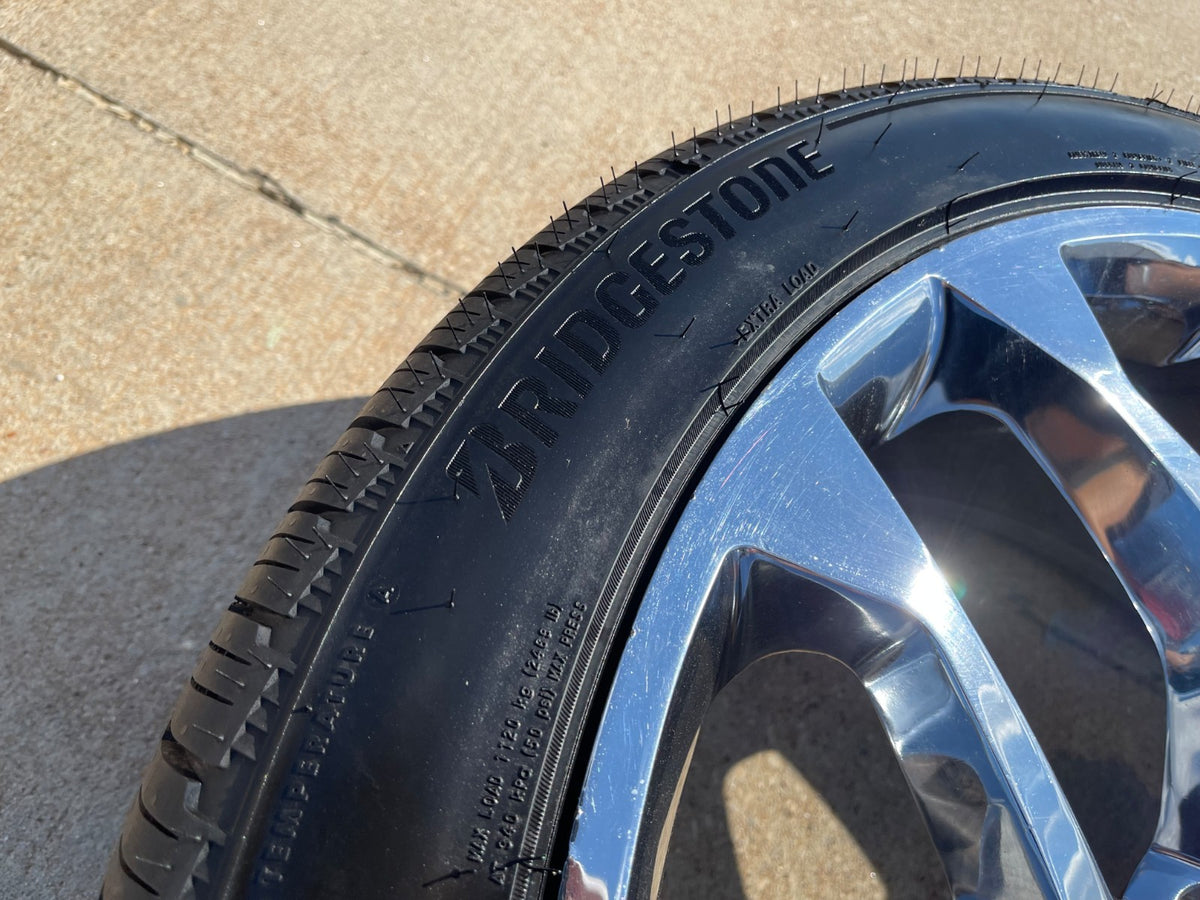 24" 24x9 GMC Yukon Chevy Tahoe 1500 OEM replica wheel rim 5668 spare single
