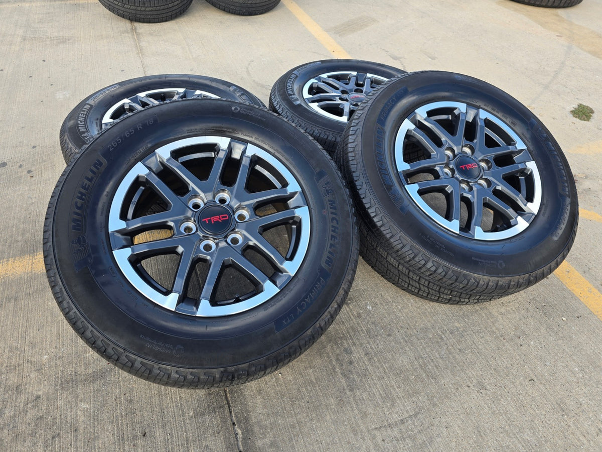 18" Toyota Tacoma 4Runner TRD OEM 10641 wheels rims 2025 2026 2027 SET NEW